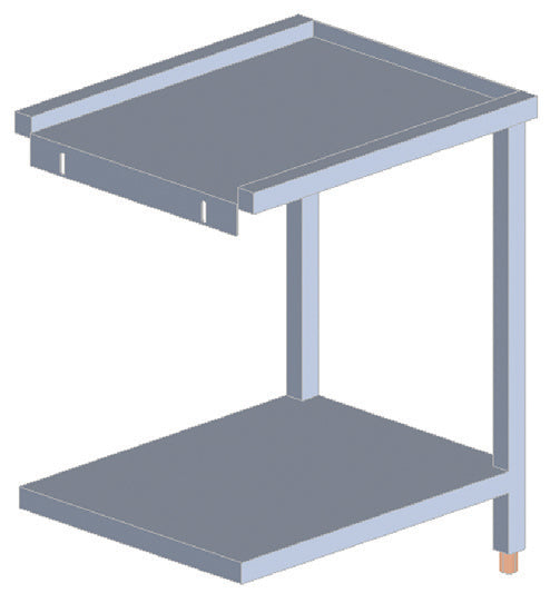 TABLE DE SORTIE GAUCHE/DROITE DE 700 MM