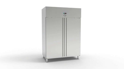 Armoire réfrigérée négative 2 portes pleines 1334 L - Inox