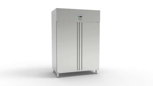 Armoire réfrigérée négative 2 portes pleines 1334 L - Inox