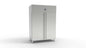 Armoire réfrigérée positive 2 portes pleines 1334 L - Inox