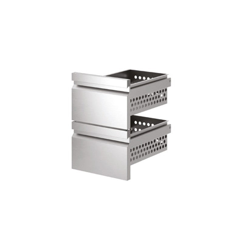 Kit 2x1/2 tiroirs  pour table positive option - ILSA - K2TSO