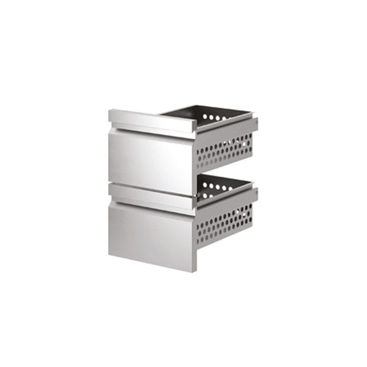 Kit 2x1/2 tiroirs  pour table positive option - ILSA - K2TSO