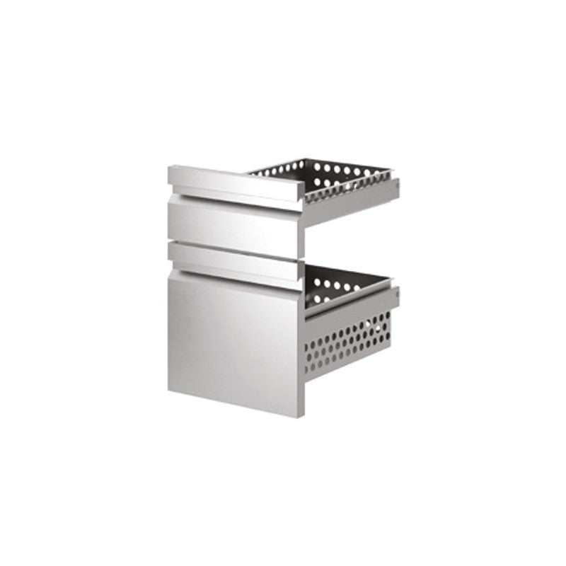 Kit 3x1/3 tiroirs  pour table négative option - ILSA - K3TNO