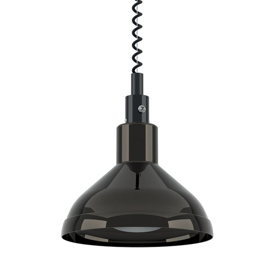 Lampe chauffante suspendue - Infra-rouge - Nickel noir laquée - 230 V - 3302RNN