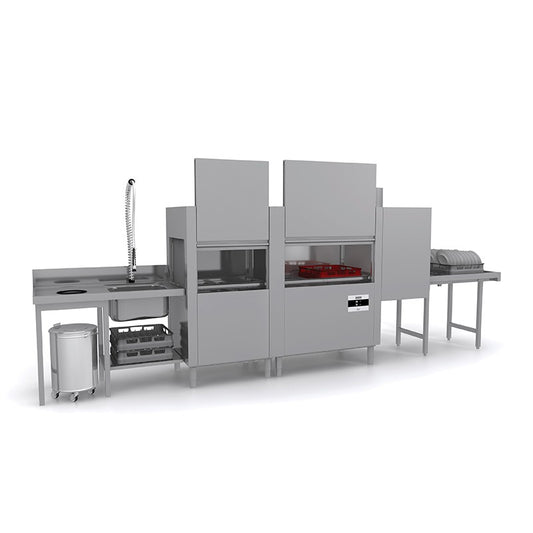 Lave-vaisselle à avancement automatique - Sortie à gauche - Panier 500 x 500 mm - ISY31102G - ISYTECH - COLGED