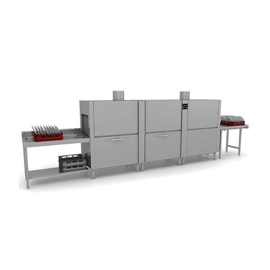 Lave-vaisselle à avancement automatique - Sortie à gauche - Panier 500 x 500 mm - TOP31222G - TOPTECH - COLGED