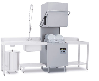 Lave-vaisselle à capot - 15 litres - Panier 500 x 500 mm - STAR805DG