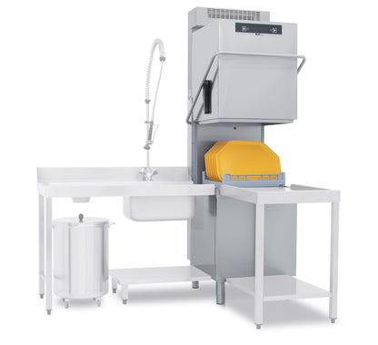 Lave-vaisselle à capot - 22 litres - Panier 500 x 500 mm - TOP820R - COLGED