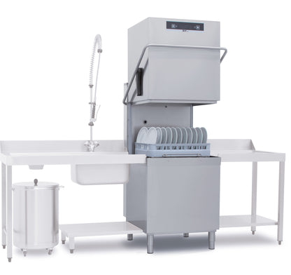 Lave-vaisselle à capot - Panier 600 x 500 mm - TOPTECH - TOP823L - COLGED