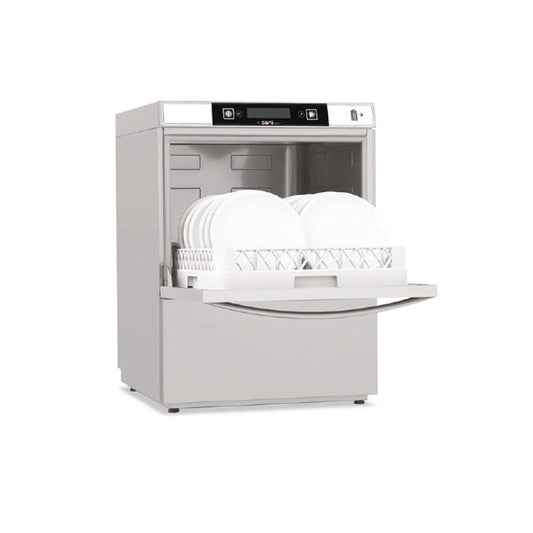 Lave-vaisselle frontal avec adoucisseur - 15 litres - SANITECH - Panier 500 x 500 mm - SANI36AT - COLGED