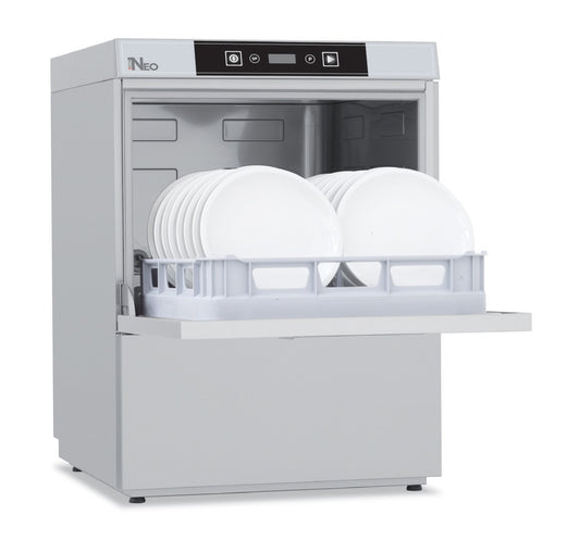 Lave-vaisselle frontal avec pompe de vidange - Panier 500 x 500 mm - NEOTECH - NEO600PV1 - COLGED