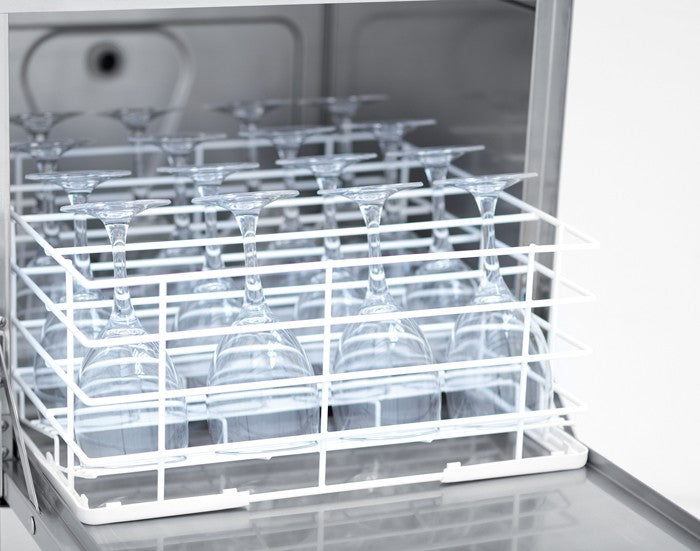 Lave-verres avec pompe de vidange sans adoucisseur - 8 litres - STEELTECH V1 - Panier 390 x 390 mm - STEEL340PV1 - COLGED