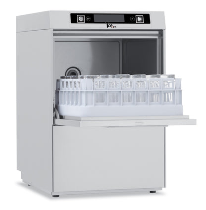 Lave-verres frontal avec adoucisseur en continu - Panier 400 x 400 mm - TOPTECH - TOP420AT - COLGED