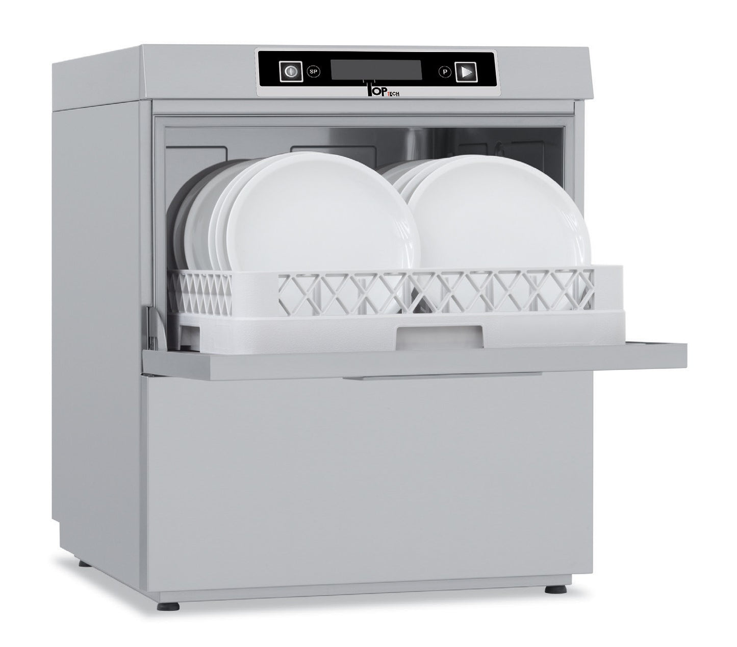 Lave-verres/vaisselle - 15 litres - Panier 500 x 500 mm - Avec adoucisseur - TOP520AT - TOPTECH - COLGED