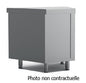 Meuble d'angle extérieur neutre sans décor - SELF-SERVICE 750 - SEAI90-SD - Nosem