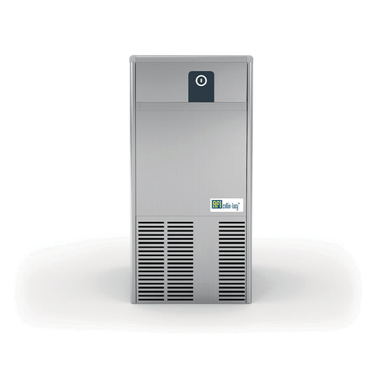 MACHINE À GLAÇONS CREUX - SYSTÈME À PALETTES - 23 KG