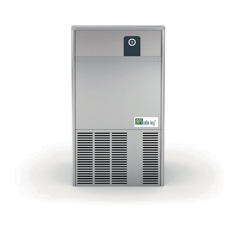 MACHINE À GLAÇONS CREUX - SYSTÈME À PALETTES - 25 KG