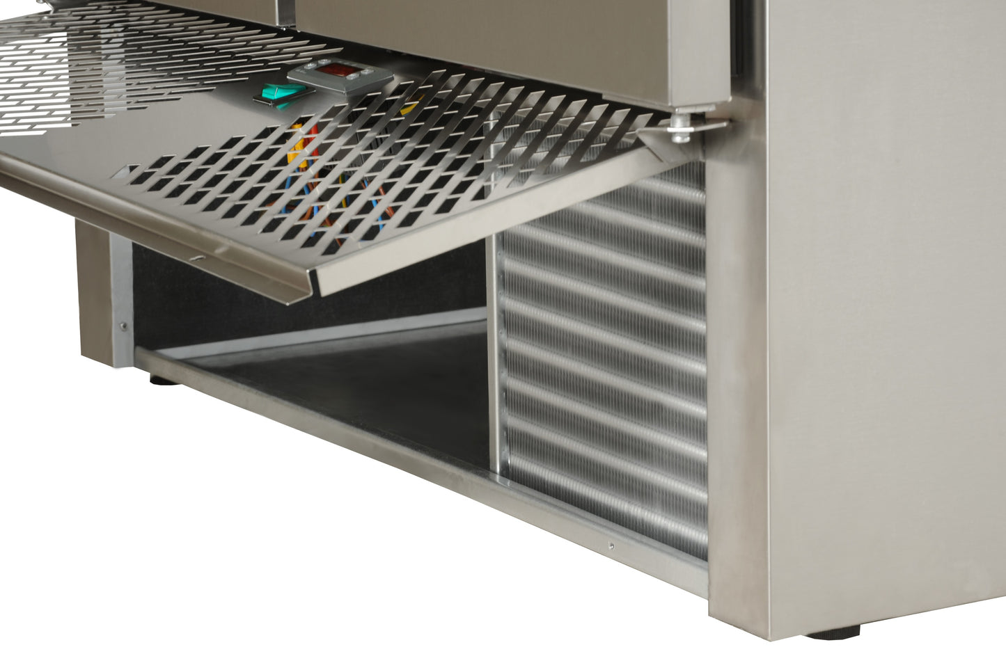 Mini saladette positive +4/+10°C - 2 portes - Prof. 700 mm - Nosem