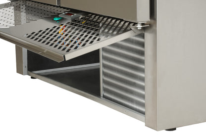 Mini saladette positive +4/+10°C - 2 portes - Prof. 700 mm - Nosem