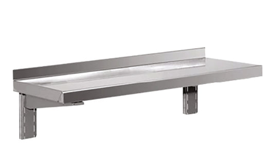 ÉTAGÈRE MURALE SIMPLE - PROF. 300 MM - LONG. 900 MM