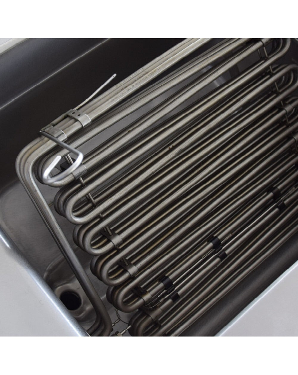 Monobloc friteuse gaz - 23 L - Largeur 400 mm - Gamme QUEEN 900 - 90QFRIG423 - Baron