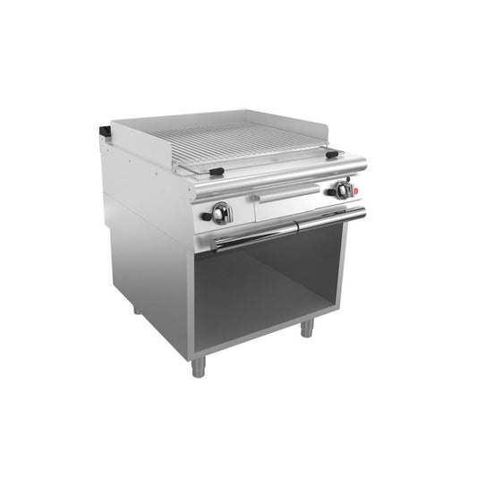 Monobloc super grillade gaz - 48 dm² - Largeur 800 mm - Gamme QUEEN 900 - 90QSGVG800 - Baron