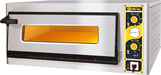 FOUR À PIZZA ÉLECTRIQUE - 1 CHAMBRE - 4 PIZZAS DIAMÈTRE 330 MM