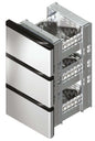 KIT TIROIRS INOX - 3 X GN 1/3