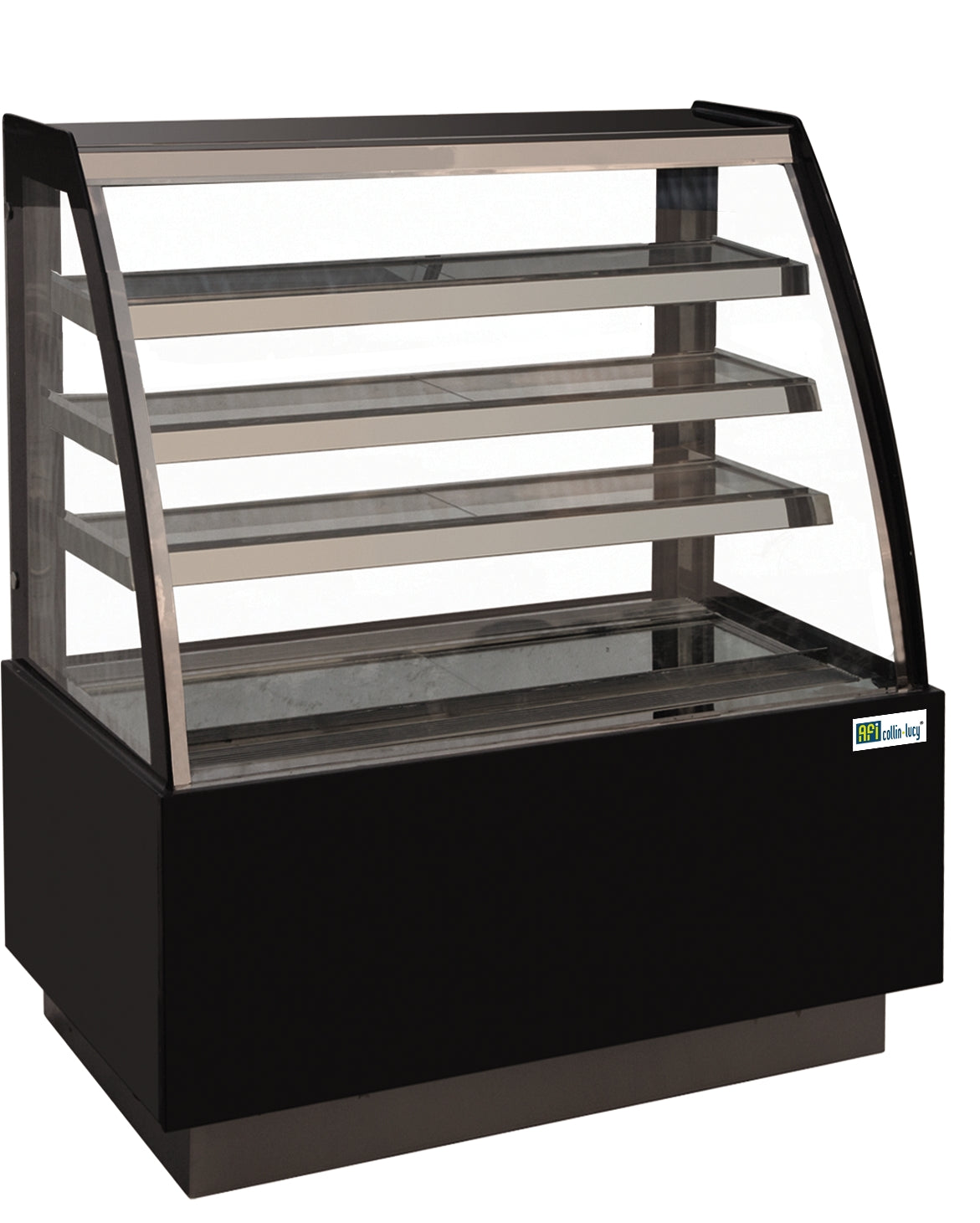 VITRINE PÂTISSERIE - VITRAGE BOMBÉ - 3 ÉTAGÈRES - 521 L