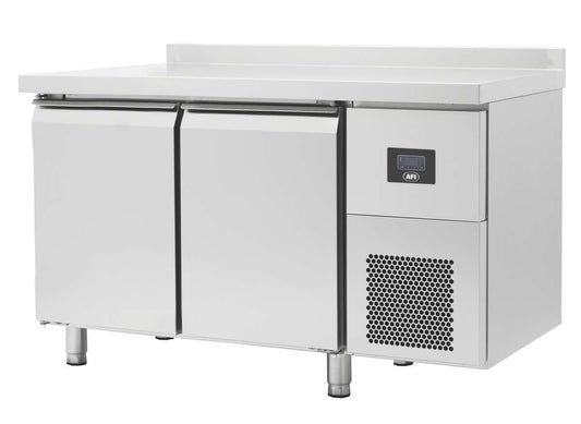 TABLE RÉFRIGÉRÉE POSITIVE GN 1/1 - PROF 700 - AVEC DOSSERET - 2 PORTES