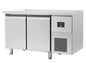 TABLE RÉFRIGÉRÉE NÉGATIVE GN 1/1 - PROF 700 - SANS DOSSERET - 2 PORTES