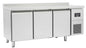 TABLE RÉFRIGÉRÉE NÉGATIVE GN 1/1 - PROF 700 - AVEC DOSSERET - 3 PORTES
