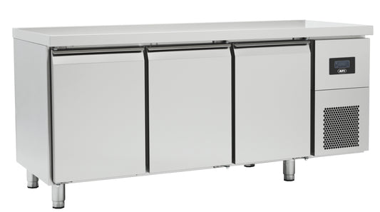 TABLE RÉFRIGÉRÉE POSITIVE GN 1/1 - PROF 700 - SANS DOSSERET - 3 PORTES