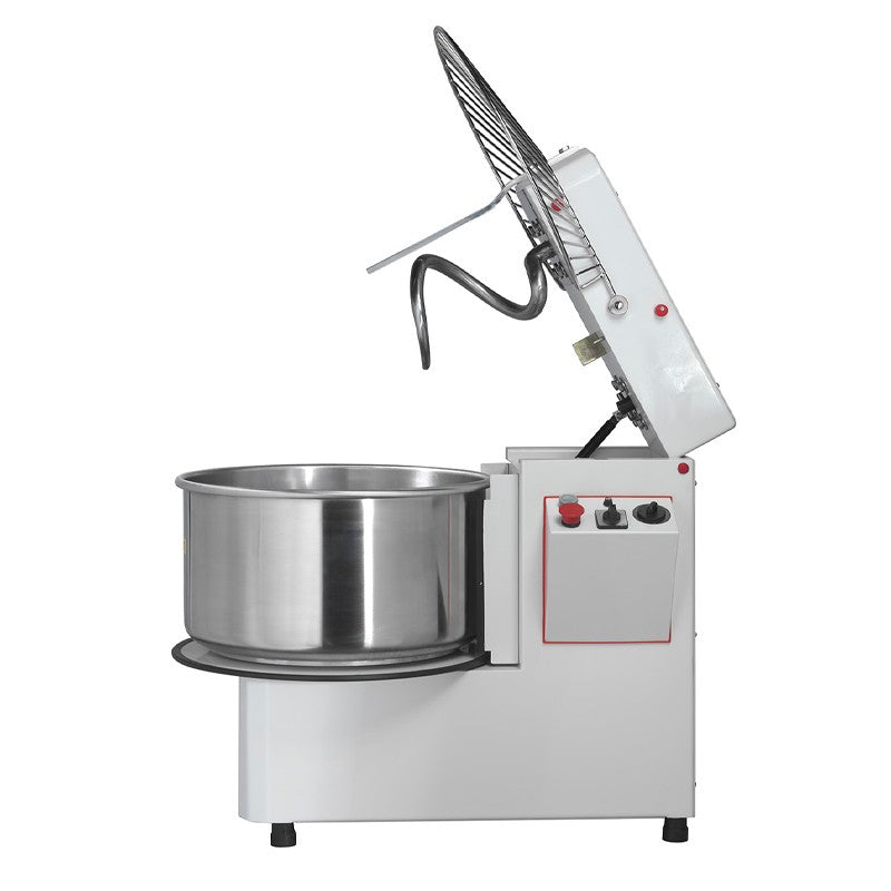 Pétrin 22 L - Cuve amovible et tête relevable - FURNOTEL - PE22LMR