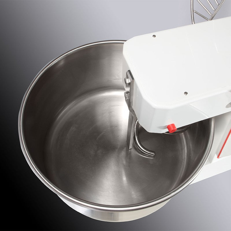 Pétrin à  vitesse variable - Tête et cuve amovibles - 25 kg - Gamme pétrins - IR33VS - Pizza Group