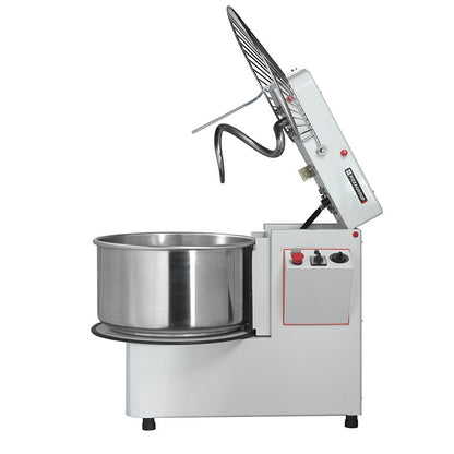 Pétrin à  vitesse variable - Tête et cuve amovibles - 44 kg - Gamme pétrins - IR53VS - Pizza Group