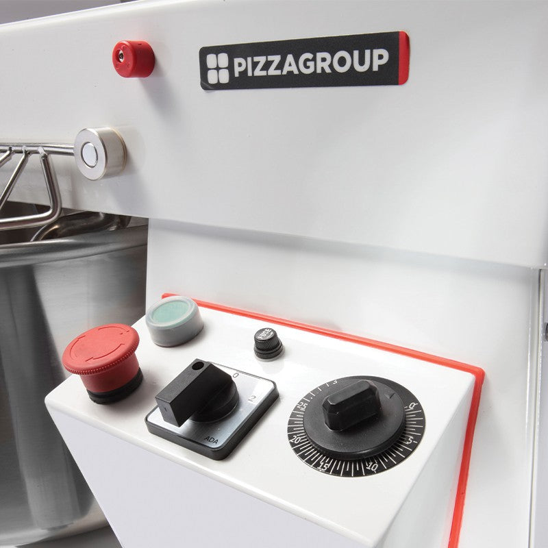 Pétrin à  vitesse variable - Tête et cuve fixes - 44 kg - Gamme pétrins - IF53VS - Pizza Group