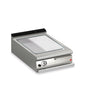Plancha gaz - Plaque AISI 430 1/3 rainurée - Largeur 600 mm - Gamme QUEEN 900 - 90QSFTG623 - Baron