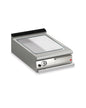 Plancha gaz - Plaque AISI 430 1/3 rainurée - Largeur 600 mm - Gamme QUEEN 900 - 90QSFTG623 - Baron