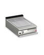 Plancha gaz - Plaque AISI 430 rainurée - Largeur 600 mm - Gamme QUEEN 900 - 90QSFTTG615 - Baron