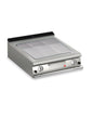 Plancha gaz - Plaque AISI 430 rainurée - Largeur 800 mm - Gamme QUEEN 900 - 90QSFTG813 - Baron