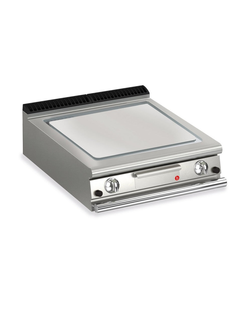 Plancha gaz - Plaque chrome dur lisse - Largeur 800 mm - Gamme QUEEN 900 - 90QSFTTG805 - Baron