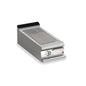 Plancha gaz - Plaque chrome dur rainurée - Largeur 400 mm - Gamme QUEEN 900 - 90QSFTE415 - Baron
