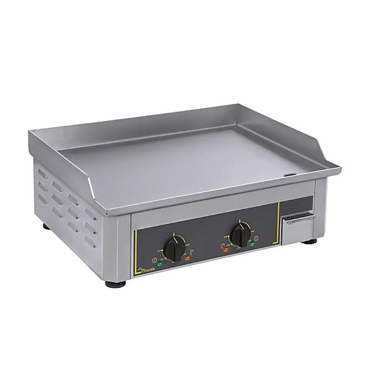 Plaque à snacker électrique lisse en inox - FURNOTEL - PSI6E