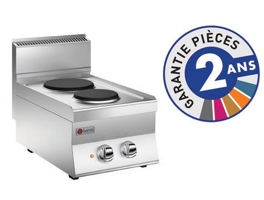 Plaque de cuisson - 2 plaques électriques - Gamme 650 - Baron