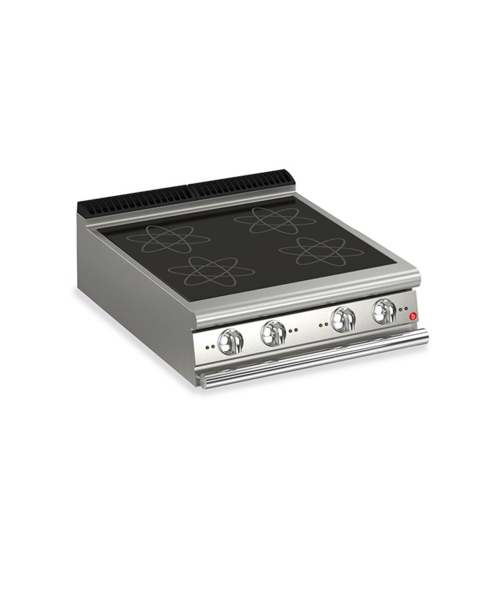 Plaque de cuisson à induction - 4 zones - Largeur 800 mm - Gamme QUEEN 700 - 90QPCIND801 - Baron
