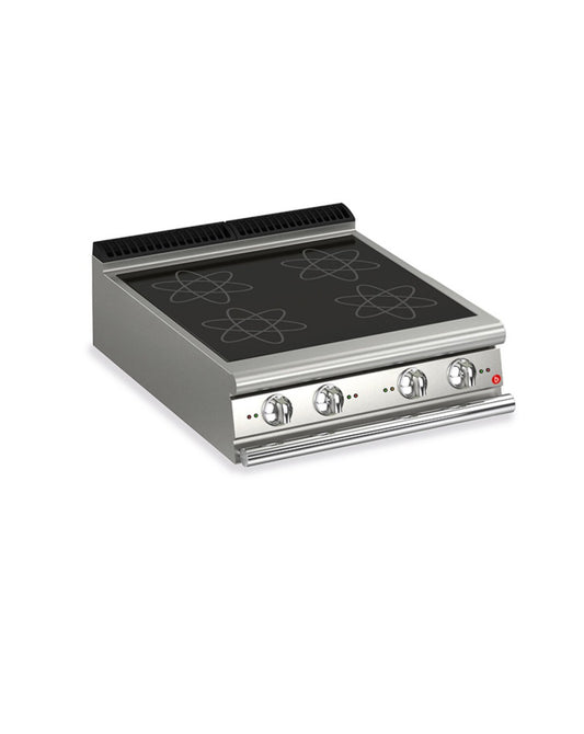 Plaque de cuisson à induction - 4 zones - Largeur 800 mm - Gamme QUEEN 700 - 90QPCIND801 - Baron