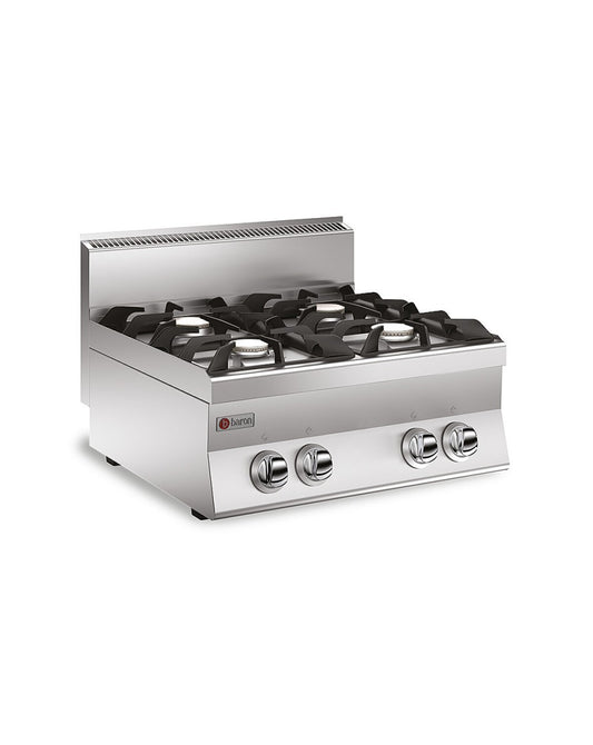 Plaque de cuisson - Top 4 feux vifs gaz - Gamme 650 - 60PCG822 - Baron
