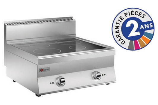 Plaque de cuisson - Vitrocéramique 4 zones - Gamme 650 - Baron