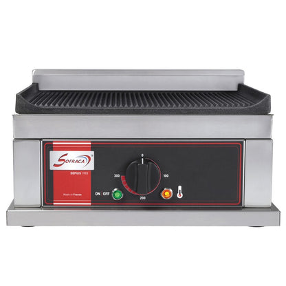 Plaque simple et rainurée spéciale hamburgers - 230 V - PHF1R